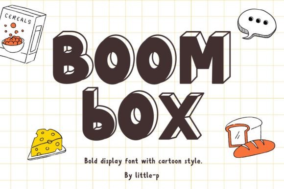 Boom Box: A Bold Display Typeface for Modern Editorial Design