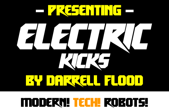 Electric Kicks: The Display Typeface That Adds Energy to Editorial Layouts