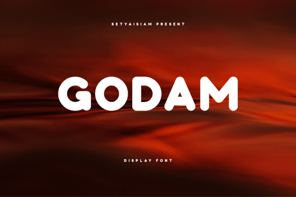 Godam: The Quirky Display Font That Elevates Creative Branding