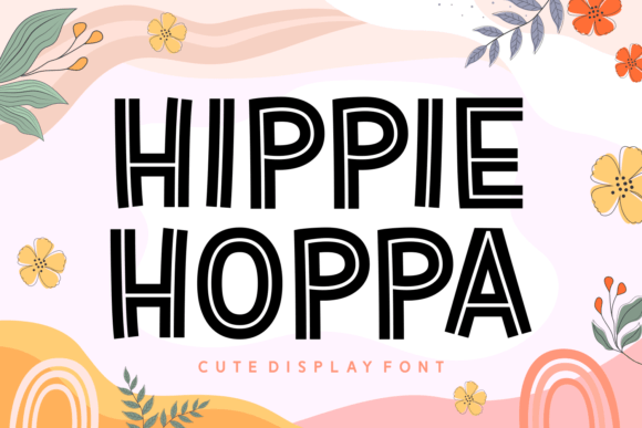 Hippie Hoppa: The Playful Display Typeface for Modern Web Design