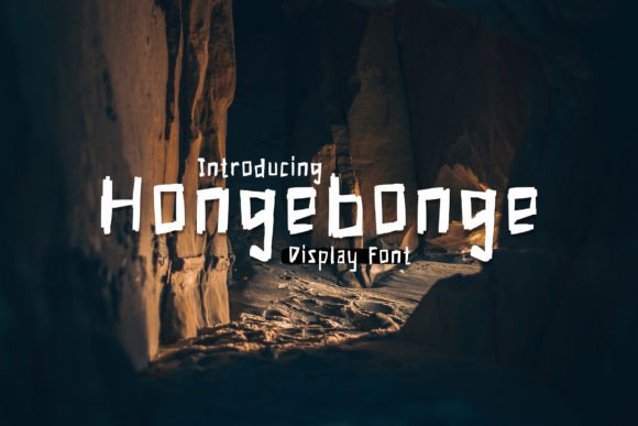 Hongebonge: The Authentic Display Font for Timeless Brand Identity