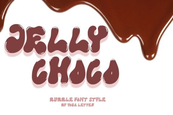 Jelly Choco: The Perfect Display Typeface for Your Brand Identity