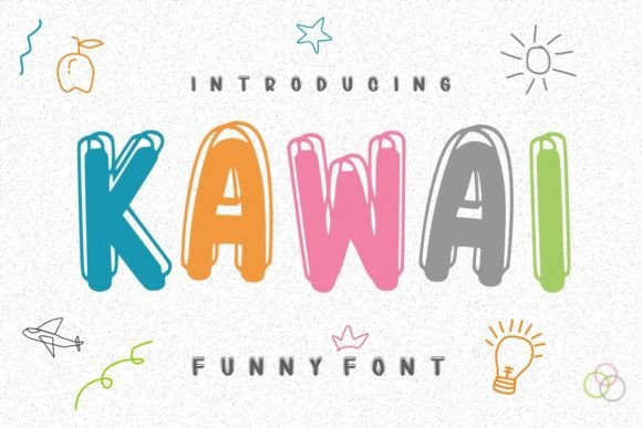Kawai: The Friendly Display Font for Small Business Branding