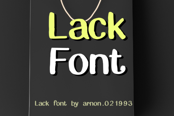 Lack: A Display Typeface That Elevates Editorial Design
