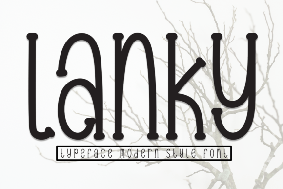 Lanky: The Sweet Display Font for Friendly Brand Identities