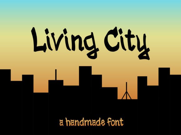 Living City: The Modern Graffiti Typeface for Bold Web Design