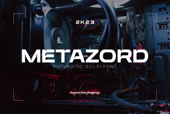 Metazord: The Futuristic Typeface That Elevates Your Brand