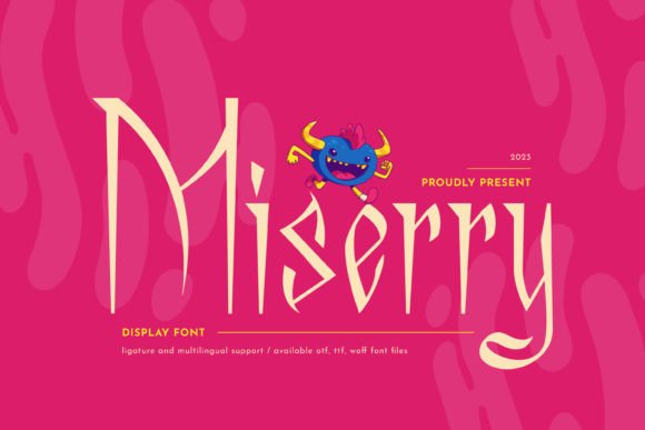 Miserry: The Display Typeface That Stops the Scroll