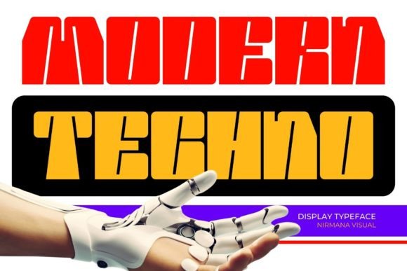 Modern Techno: The Display Typeface That Elevates Editorial Design
