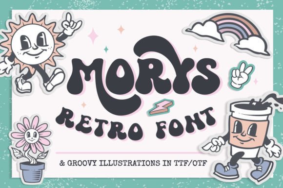 Morys: A Display Typeface for Nostalgic Editorial Design