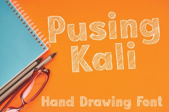 Pusing Kali: The Handwritten Display Font for Engaging Web Design