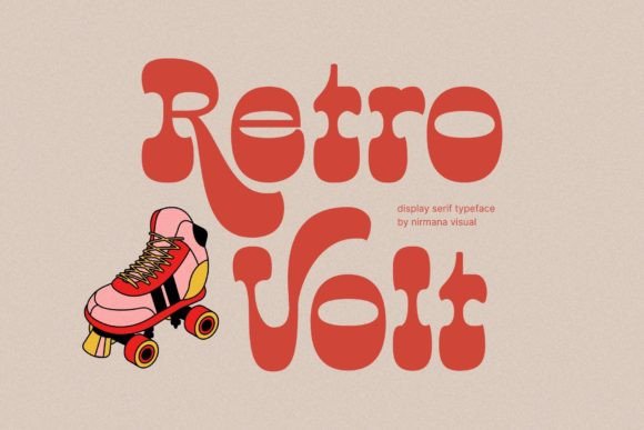 Retro Volt: The Perfect Display Font for Editorial Design