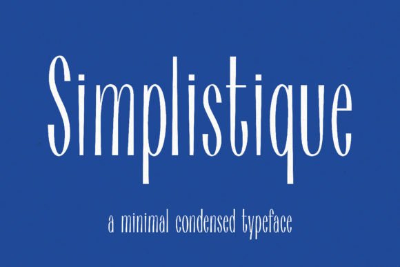 Simplistique: The Premium Display Font for Professional Branding