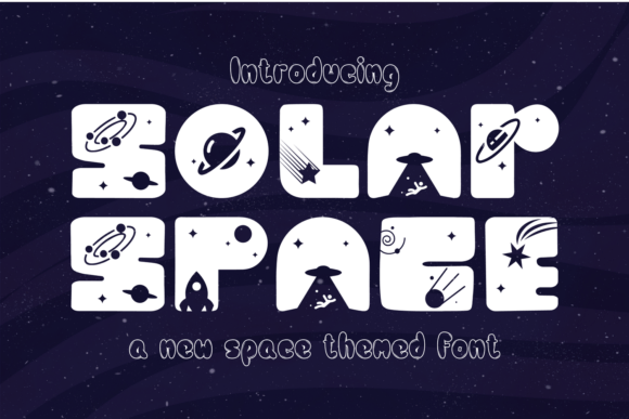 Solar Space: The Futuristic Typeface for Modern Editorial Design