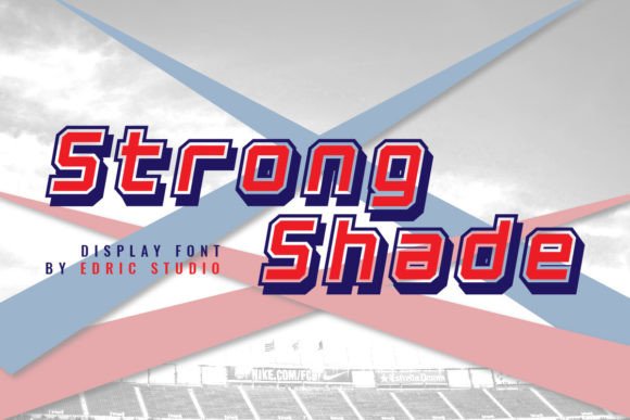 Strong Shade: The Sporty Display Typeface for High-Impact Web Design