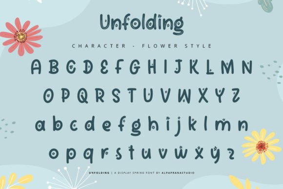 Unfolding: A Modern Display Typeface for Web Design