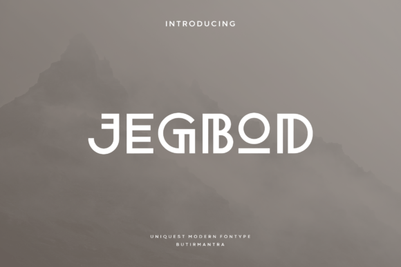 Why Jegbod is the Perfect Display Font for Modern Editorial Design